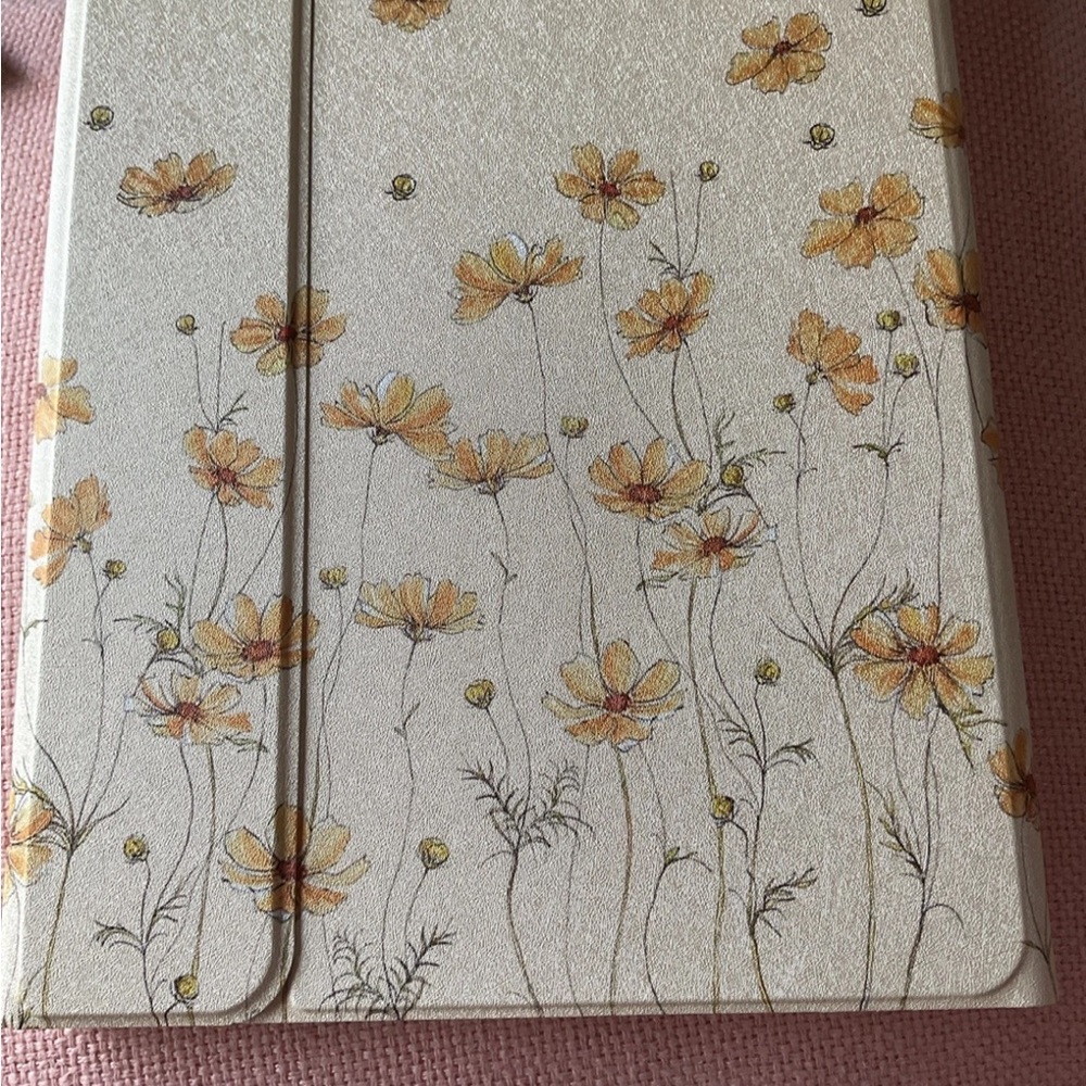 iPad 13 Pro Case & Keyboard New Floral Tablet Case